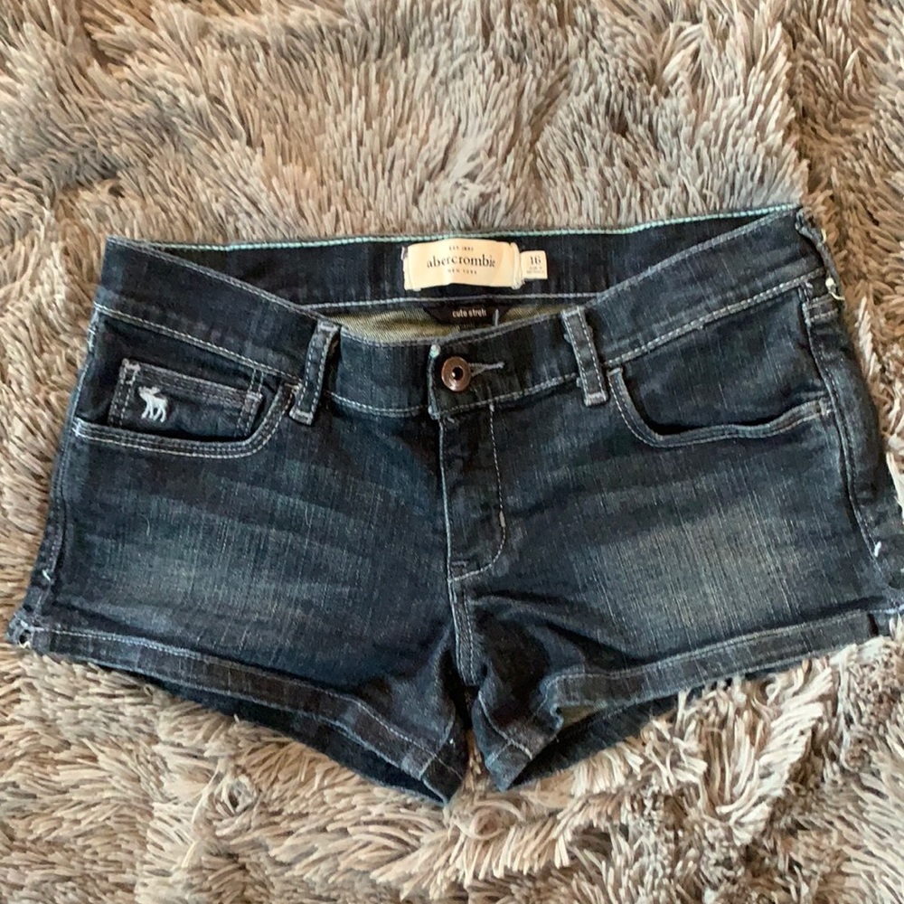 Abercrombie jean shorts. Size 16